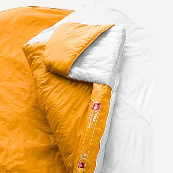 Спальник Lynx +2C (Reg RZ; Citrine Yellow/Tin Grey)